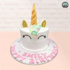 Unicorn Pastel Rainbow Cake