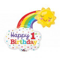 Rainbow Happy 1st Birthday Balloon Party Wholesale