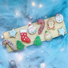 Delicious Christmas Cookies (box of 6 pieces )