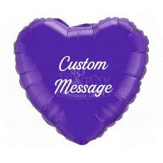 Customized Purple Helium Balloon Party Wholesale