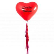Customized Giant Love Helium Balloon Tassel
