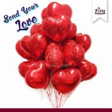 Red Love Balloon Bouquet Party Wholesale Singapore
