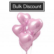 Bulk Discount Pink Heart Foil Balloon Singapore