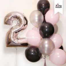2nd Birthday Helium Balloon Party Wholesale Singapore