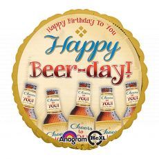 Happy Beer-Day Balloon 18inch Party Wholesale
