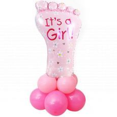 Baby Girl Foot Balloon Column Party Wholesale Singapore