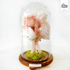 Preserved Flower Bell Jar Gift Singapore