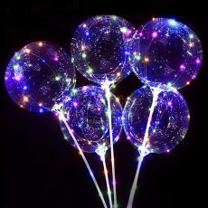 Colourful Fairy Light Airfilled Bubble Balloon