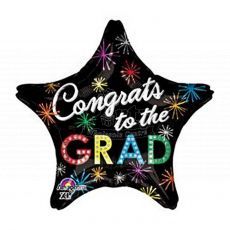 Congrats To The Grad Graduation Foil Balloon