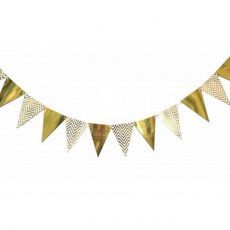 Gold Triangle Bunting Party Backdrop Supplies Singapore