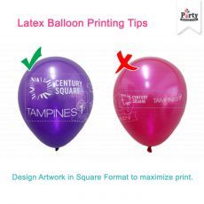 Latex Balloon Printing Artwork Tips Party Wholesale