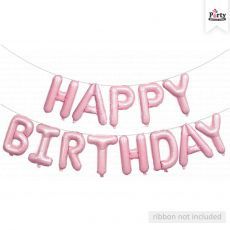 Baby Pink Happy Birthday Balloon Party Wholesale