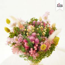 Fair Meadow Glass Bottle Flower