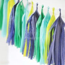 Ocean Sea Breeze Tissue Tassel Garland Singapore