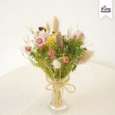 Everlasting Glass Bottle Flower
