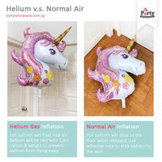 Difference Between Helium and Normal Air Inflation