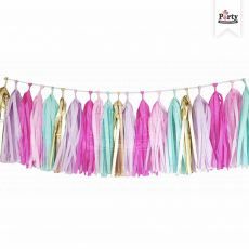 Girls Birthday Tassel Garland Party Supplies Decoration