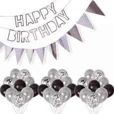 Silver DIY Party Backdrop Decoration