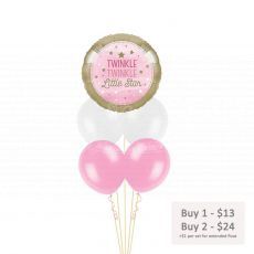 Twinkle Baby Girl Helium Balloon Party Supplies Singapore