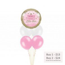 Twinkle Baby Girl Helium Balloon Party Supplies Singapore