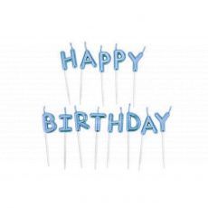 Blue Birthday Candle Cake Topper Singapore