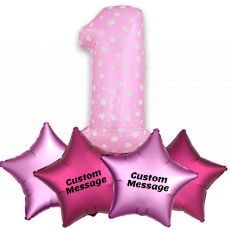 Customised 1st Birthday Helium Balloon Party Wholesale Singapore