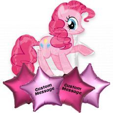 Customised Pony Pink Surprise Delivery Helium Balloon Party Wholesale Singapore