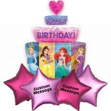 Customised Princess Disney Cake Helium Balloon Party Wholesale Singapore
