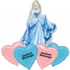 Customised Disney Princess Cinderella Helium Balloon Party Wholesale Singapore