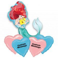 Customised Princess Disney Mermaid Helium Balloon Party Wholesale Singapore