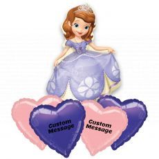 Customised Princess Sofia Helium Balloon Party Wholesale Singapore