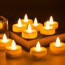 Flameless Tealights LED Candle Proposal Decoration