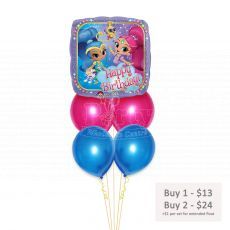 Shimmer and Shine Birthday Helium Balloons Party Supplies Singapore