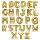 Mini Gold Letter Balloon Party Wholesale