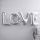 LOVE Silver Letter Balloons