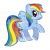 My Little Pony Rainbow Dash Balloon