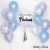 Misty Blue Bespoke Customised Bubble Helium Balloon Party Wholesale Singapore