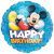 Mickey Mouse Happy Birthday Blue  Balloon Party Wholesale Singapore