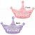 Happy Birthday Princess Crown Foil Balloon Party Wholesale