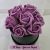 Personalized Purple Rose Hot Air Balloon Hamper Singapore