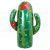 Cactus Red Flower Foil Balloon