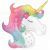 Enchanted Unicorn Girls Birthday Foil Balloon Singapore