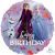 Frozen Princess Elsa Anna Olaf Birthday Balloon