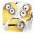 Minion Despicable Me Blue Foil Balloon