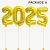 New Year Countdown 2025 Gold Balloons