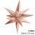 Rose Gold Star Burst Foil Balloon Party Wholesale