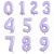 Lilac Number Balloon Singapore Party Wholesale