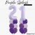 Purple Splash Number Balloon Package