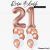Rose Gold 21st Birthday Balloon Party Wholesale