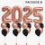 New Year Countdown 2025 Rose Gold Balloons